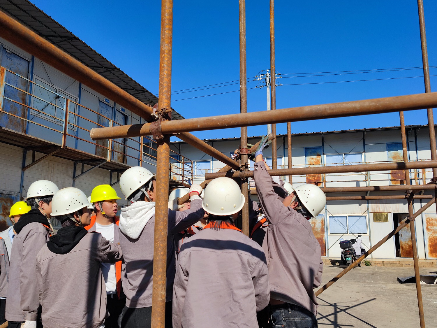 实训风采|“产业项目进课程”，水利水电工程施工技术实训